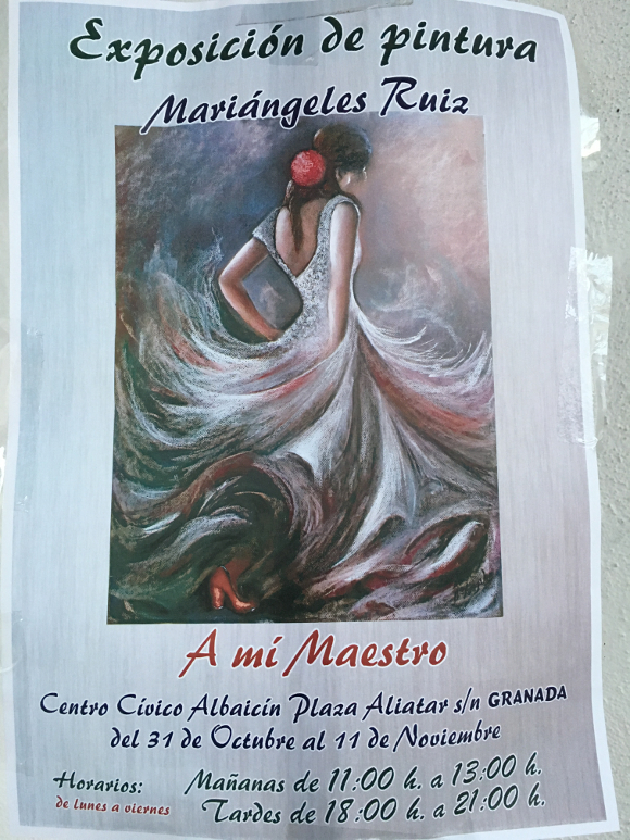 &copy;Ayto.Granada: Enredate: Exposici�n de pintura, Mari�geles Ruiz.